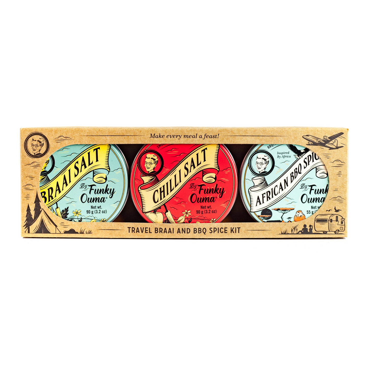 TRAVEL TIN TRIO