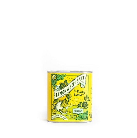 LEMON AND HERB SALT TIN