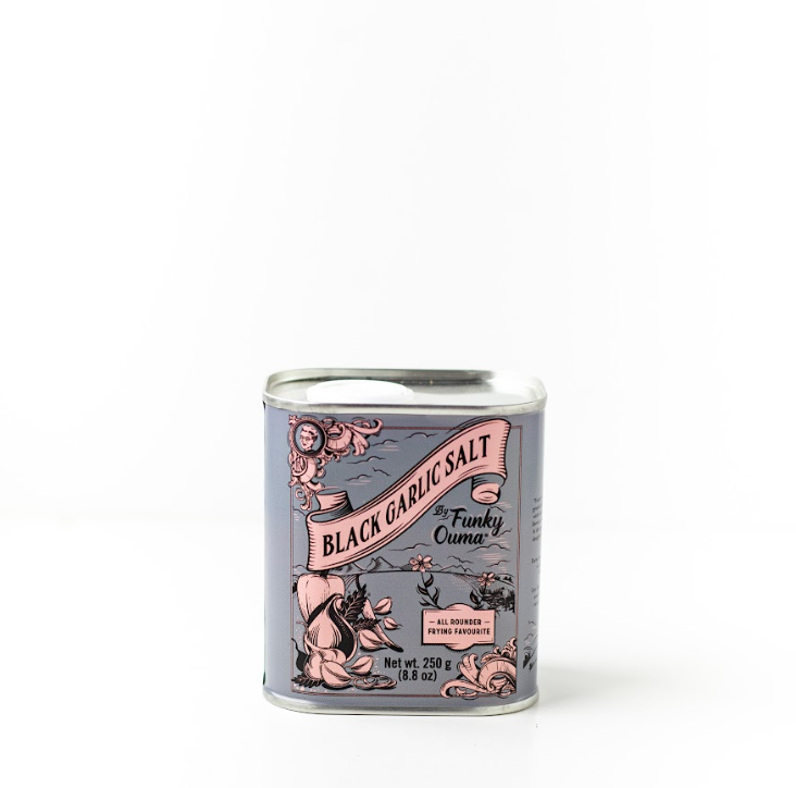 BLACK GARLIC SALT TIN